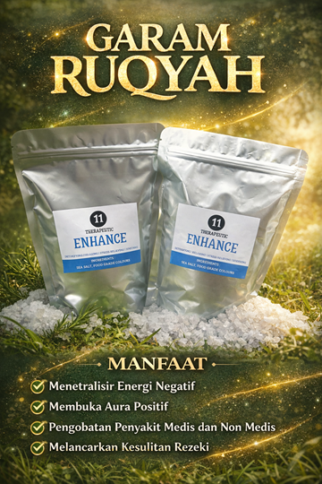 Garam Ruqyah, Garam Bidara, Ruqyah Rumah, Penetralisir Energi Negatif, Garam Ruqyah Asli.